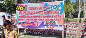Deklarasi Anti Narkoba dan Sosialisasi Bahaya Narkoba SMAN 4 SIGI
