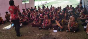 Deklarasi Anti Narkoba dan Sosialisasi Bahaya Narkoba SMAN 4 SIGI