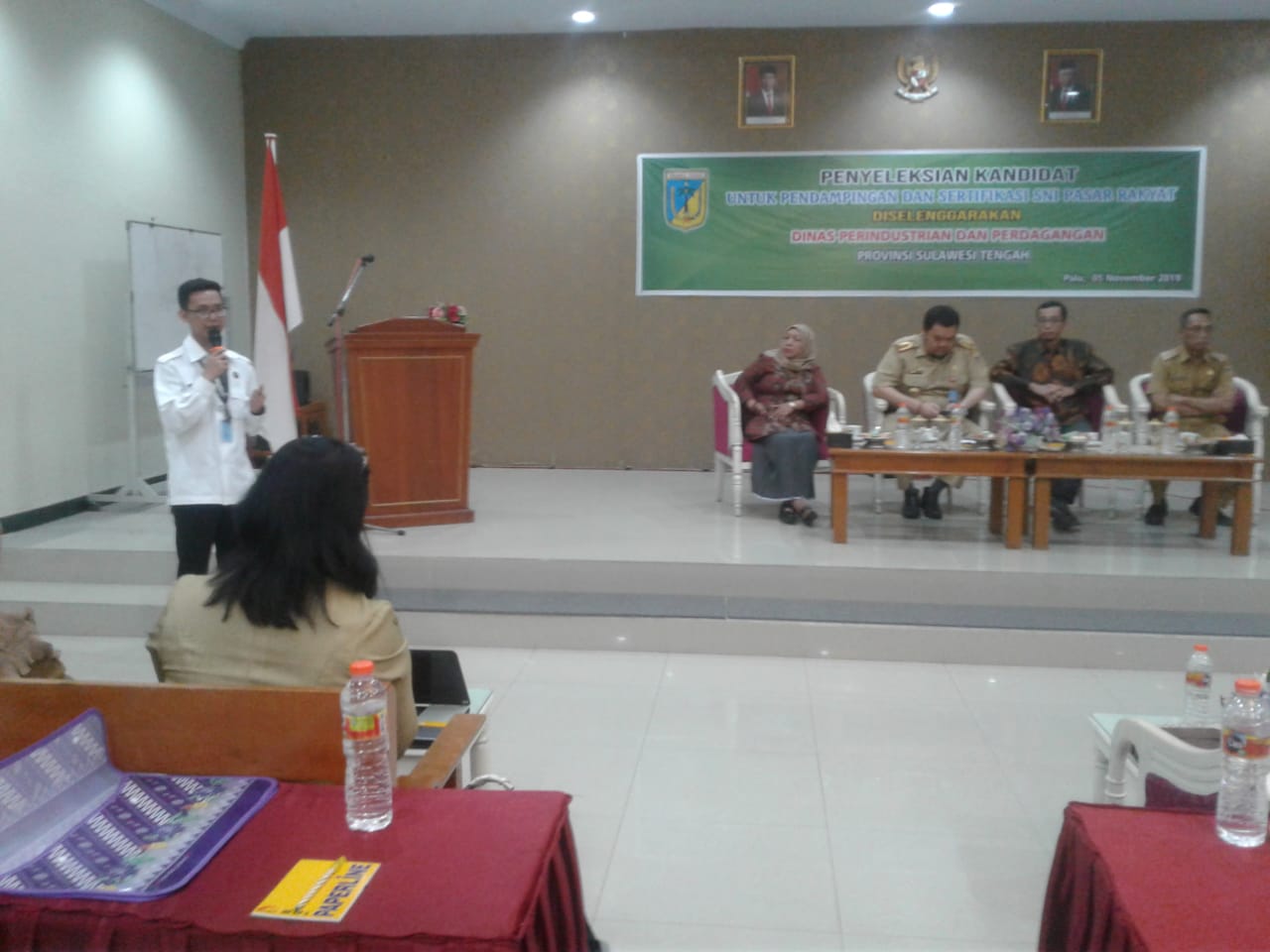 Diseminasi Informasi Pada Kegiatan Penyeleksian Kandidat untuk Pendampingan dan Sertifikasi SNI Pasar Rakyat Diseminasi Informasi Pada Kegiatan Penyeleksian Kandidat untuk Pendampingan dan Sertifikasi SNI Pasar Rakyat