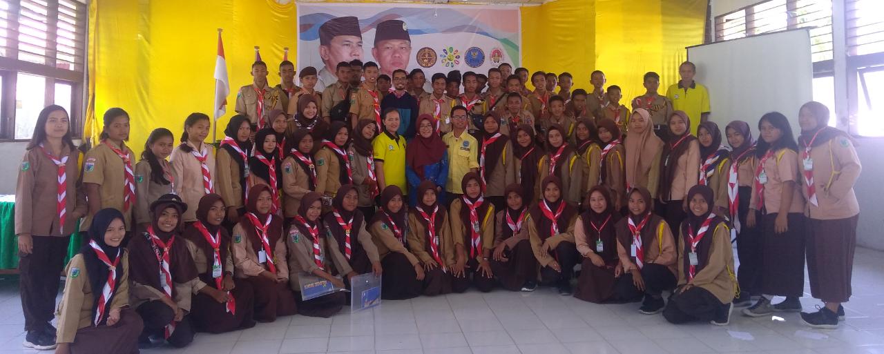 Diseminasi Informasi Pada Kegiatan Penyuluhan dan Sosialisasi Kader Edukatif Anti Narkoba oleh Gerakan Pramuka Cabang Sigi Diseminasi Informasi Pada Kegiatan Penyuluhan dan Sosialisasi Kader Edukatif Anti Narkoba oleh Gerakan Pramuka Cabang Sigi