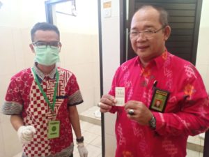 BNNP SULTENG LAKUKAN DETEKSI DINI PENYALAHGUNAAN NARKOBA DAN SOSIALISASI P4GN DI PENGADILAN TATA USAHA NEGARA PALU