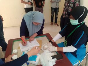 BNNP SULTENG LAKUKAN DETEKSI DINI PENYALAHGUNAAN NARKOBA DAN SOSIALISASI P4GN DI PENGADILAN TATA USAHA NEGARA PALU