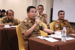 RAPAT KOORDINASI PASCA REBILITASI DENGAN DUKUNGAN INTERVENSI BERBASIS MASYARAKAT MELALUI AGEN PEMULIHAN (AP) DI PROVINSI SULTENG