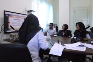 KEPALA BNNP SULTENG MENGIKUTI VIDEO CONFRENCE BNN PROVINSI ZONA 1 INDONESIA TENGAH