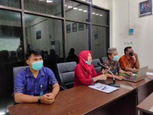 TIM PEMBANGUNAN ZI BNNP SULTENG SOSIALISASI TENTANG PENYELENGGARAAN SISTEM PENGENDALIAN INTERN PEMERINTAH