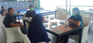 BNNP SULTENG KOORDINASI DENGAN PIMPINAN PT. BALIKPAPAN READY MIX