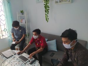 HUMAS BNNP SULTENG IKUTI PELATIHAN JURNALISTIK ONLINE