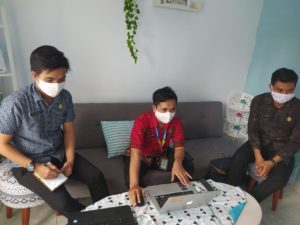 HUMAS BNNP SULTENG IKUTI PELATIHAN JURNALISTIK ONLINE
