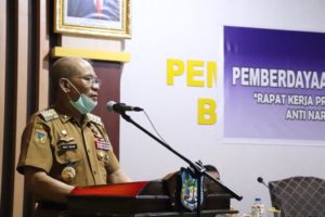 BNNP SULTENG KUNJUNGAN KERJA DI PEMDA BANGKEP