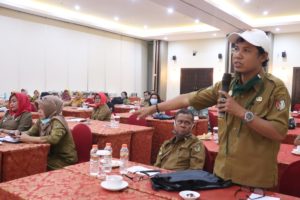 SEKSI DAYAMAS BNNP SULTENG GELAR RAPAT KERJA PEMBERDAYAAN MASYARAKAT ANTI NARKOBA