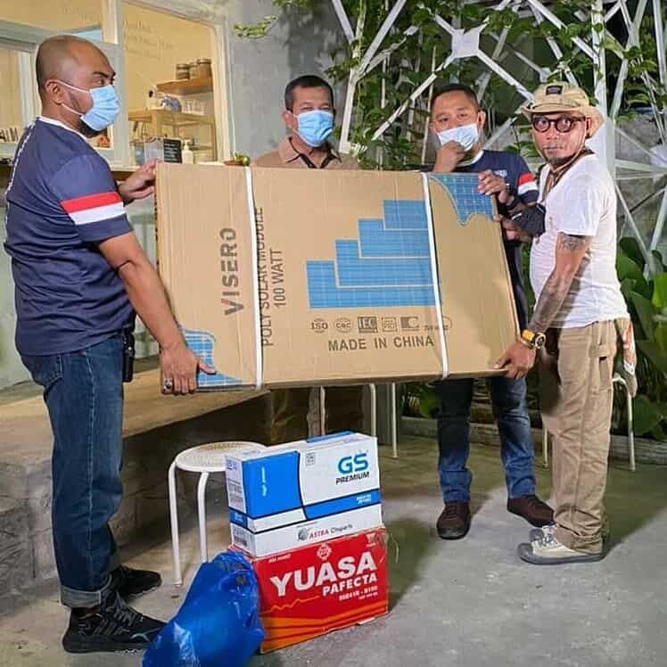 BNNP SULTENG DAN KOMUNITAS BRO MANGGE BERI BANTUAN SOLAR CELL UNTUK SUKU WANA Konsep Otomatis