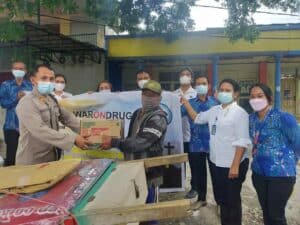 BNNP SULTENG DAN JAJARAN GELAR AKSI BERBAGI DALAM RANGKA PERAYAAN PASKAH