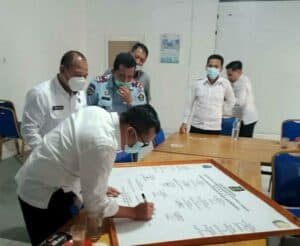BNNP SULTENG DAN KANWIL KEMENKUMHAM SULTENG BERSINERGI WUJUDKAN LAPAS BERSINAR