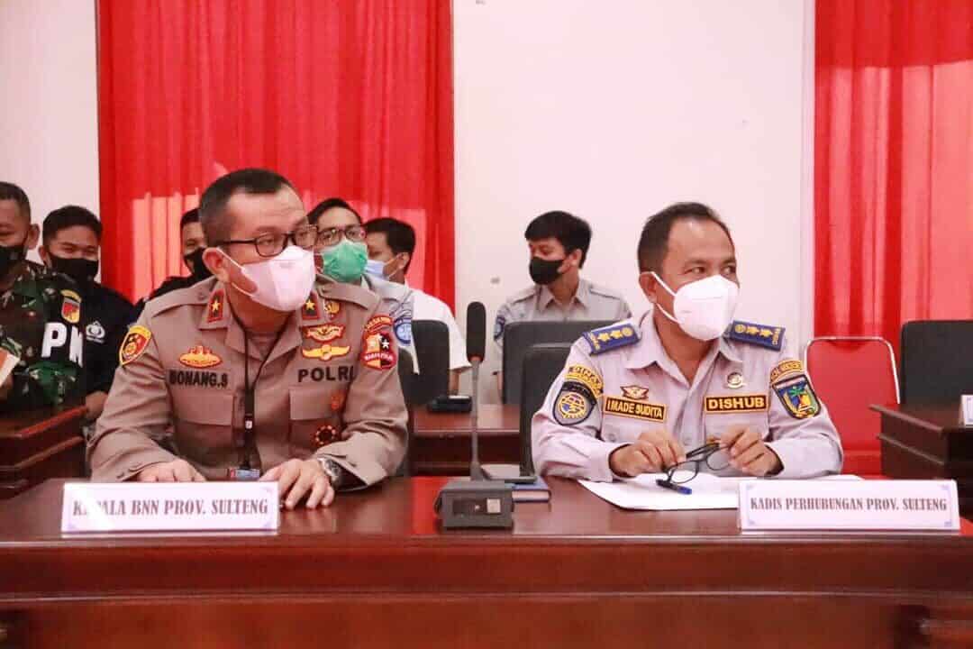 KEPALA BNNP SULTENG HADIRI RAPAT KOORDINASI DALAM RANGKA KESIAPAN PENGAMANAN IDUL FITRI DI MASA PANDEMI COVID-19 KEPALA BNNP SULTENG HADIRI RAPAT KOORDINASI DALAM RANGKA KESIAPAN PENGAMANAN IDUL FITRI DI MASA PANDEMI COVID-19