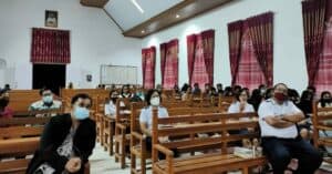 BNNP SULTENG SOSIALISASI KIE P4GN DI KECAMATAN KULAWI KABUPATEN SIGI