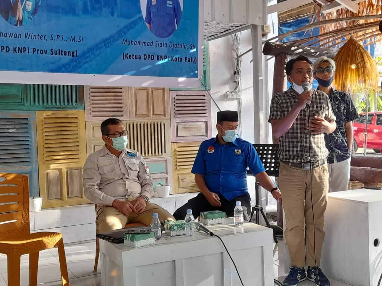 DALAM RANGKAIAN PERINGATAN HANI 2021 KEPALA BNNP SULTENG HADIRI DIALOG PEMUDA
