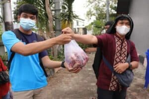BNNP SULTENG MELAKSANAKAN PEMOTONGAN HEWAN QURBAN