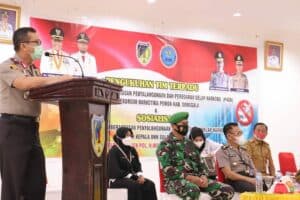PENGUKUHAN TIM TERPADU P4GN PEMDA KABUPATEN DONGGALA