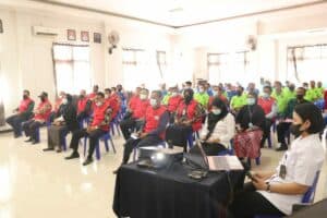 PEMBEKALAN KEPADA RELAWAN DAN PENGGIAT ANTI NARKOBA SERTA SATGAS DAN AGEN PEMULIHAN DI LAPAS KELAS IIA PALU