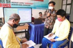 DALAM MENDUKUNG LAPAS BERSINAR BNNP SULTENG MELAKSANAKAN BIMTEK BAGI AGEN PEMULIHAN