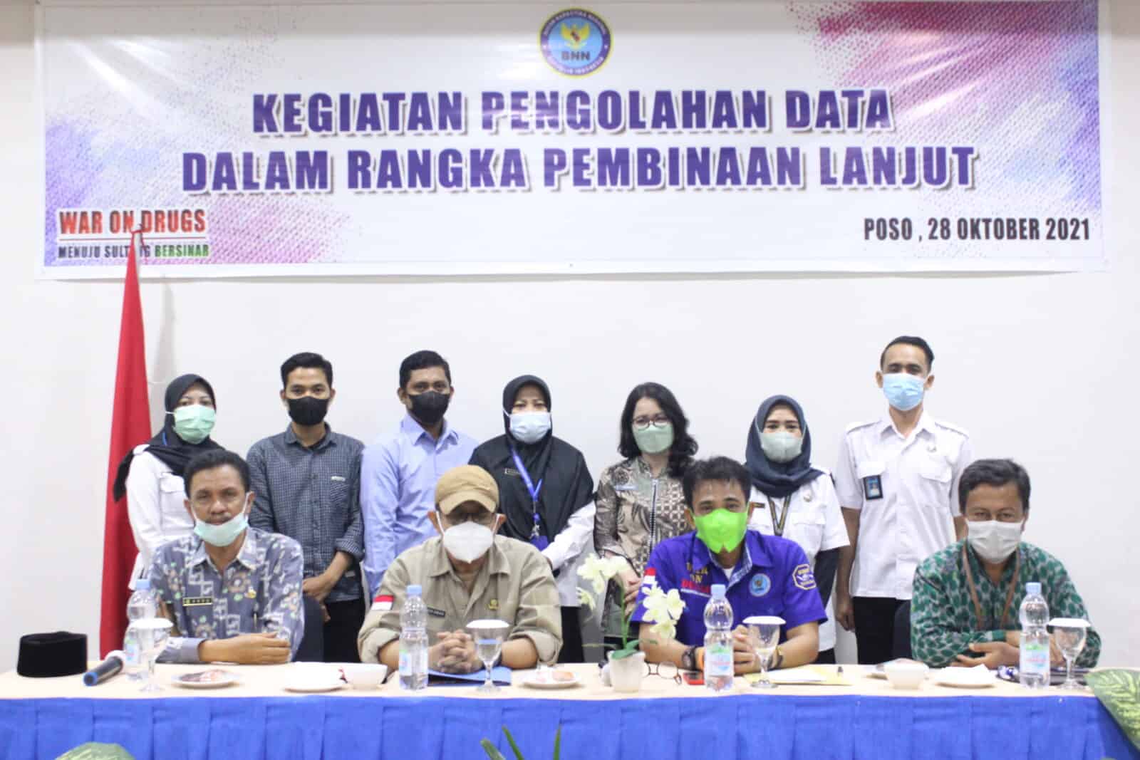 BNNP SULTENG MENGGELAR KEGIATAN PENGOLAHAN DATA DALAM RANGKA PEMBINAAN LANJUT BNNP SULTENG MENGGELAR KEGIATAN PENGOLAHAN DATA DALAM RANGKA PEMBINAAN LANJUT