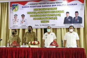 KEPALA BNNP SULTENG TEKANKAN SELURUH UNSUR PEMERINTAH DI WILAYAH SULTENG WAJIB LAKSANAKAN INPRES NO 2 TAHUN 2021