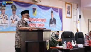 KEPALA BNNP SULTENG HADIRI RAKOR PENGENDALIAN COVID-19 JELANG AKHIR TAHUN 2021