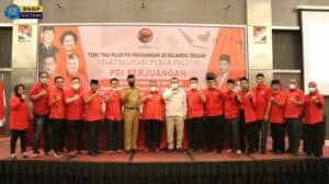 KEPALA BNNP SULTENG GELORAKAN WAR ON DRUGS DALAM KEGIATAN TEMU TIGA PILAR PARTAI PDI PERJUANGAN SE-SULTENG