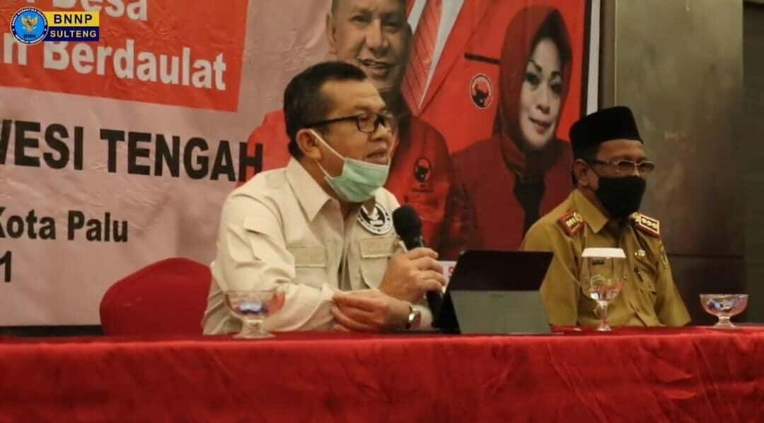 KEPALA BNNP SULTENG GELORAKAN WAR ON DRUGS DALAM KEGIATAN TEMU TIGA PILAR PARTAI PDI PERJUANGAN SE-SULTENG KEPALA BNNP SULTENG GELORAKAN WAR ON DRUGS DALAM KEGIATAN TEMU TIGA PILAR PARTAI PDI PERJUANGAN SE-SULTENG