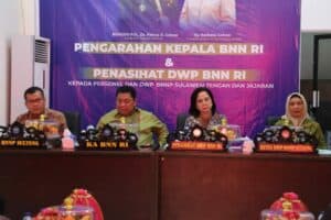 Awali Kunjungan Kerja, Kepala BNN RI Sambangi BNNP Sulawesi Tengah