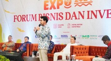 PLT. KEPALA BNN PROVINSI SULAWESI TENGAH HADIRI FORUM BISNIS DAN INVESTASI 2024