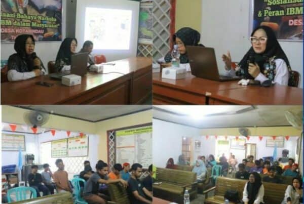 Sosialisasi Bahaya Narkoba dan Peran IBM oleh BNNP Sulteng di Desa Kotarindau