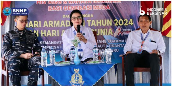 BNNP Sulteng gelar Talkshow Bahaya Narkoba, Dukung Program Asta Cita Presiden dan Peringatan Hari HIV/AIDS Sedunia